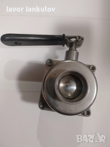 Неръждаем сферичен кран за хранително вкусовата,химическа и др. индустрии