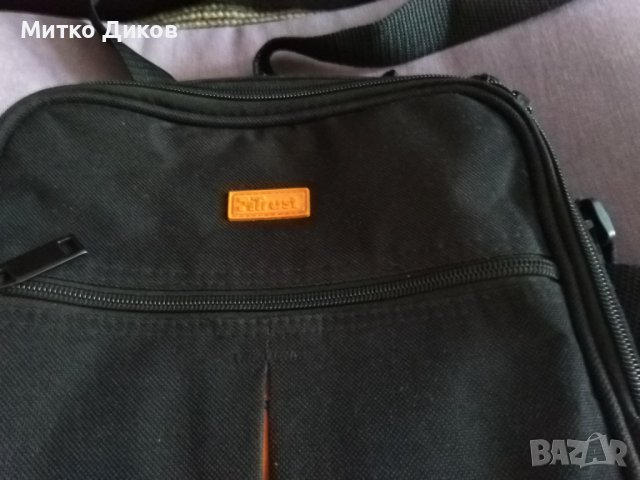 Тръст маркова чанта от промазан плт за през рамо нова 30х23х5см, снимка 3 - Чанти - 39814232