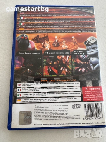 Crazy Frog Racer за PS2, снимка 2 - Игри за PlayStation - 53755434