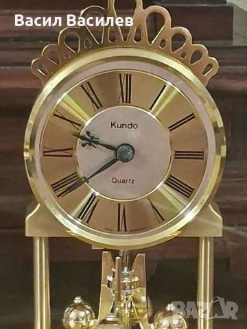 Продавам 2 бр. идентични 400 дневни немски кварцови часовници, снимка 4 - Антикварни и старинни предмети - 52490312