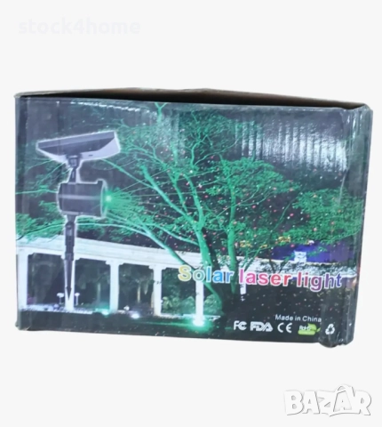 Външен лазерен прожектор, Коледни светлини, Соларен, Прахо и Водоустойчивост: IP65, снимка 4 - Декорация за дома - 52672323