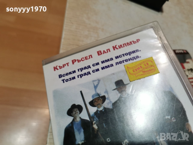 ТУМБСТОУН-ORIGINAL VHS 2412252219, снимка 3 - Други жанрове - 52893985