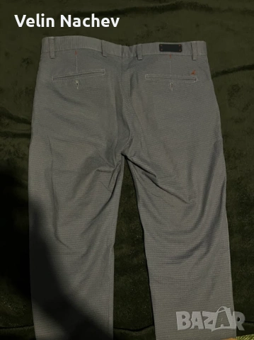 Елегантен мъжки панталон Lazarini, снимка 3 - Панталони - 53802403