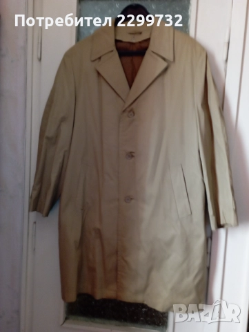 Мъжки шлифер № 52 с топла сваляща се подплата, снимка 3 - Палта - 52288179