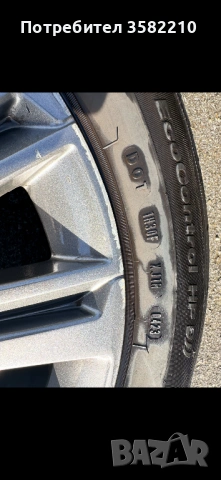 Оригинални Лети джанти с гуми ПЕЖО 308, снимка 4 - Гуми и джанти - 53464852