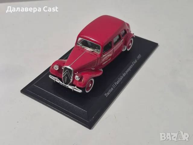 1/43 Citroen Traction 11 Pompier Atlas 