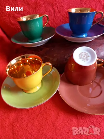 Прекрасен сервиз за кафе , снимка 2 - Сервизи - 48134498