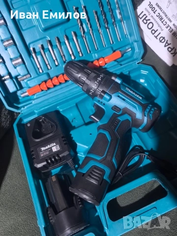 Винтоверт Makita 24 v 6.0 A две батерии, снимка 5 - Винтоверти - 53342782