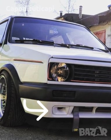 Въздуховоди за широка броня Голф 2 , снимка 3 - Части - 44218171