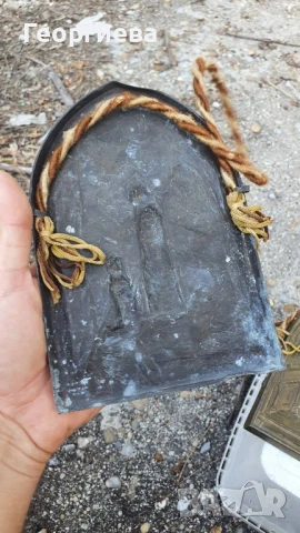 Две пана от цветен метал , снимка 14 - Пана - 50931266