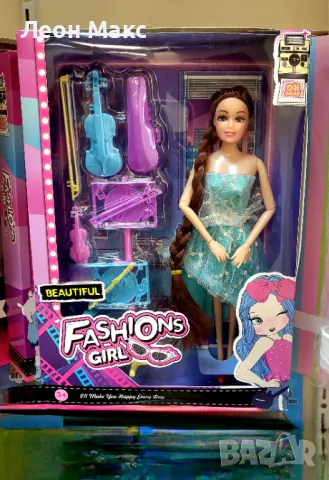 Кукла с музикални инструменти 