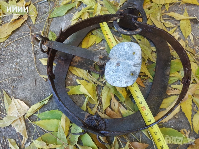 Стъпков капан със зъби 3, снимка 4 - Стръв и захранки - 53421794