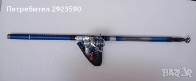 Пръчка за перо с малка макара, снимка 5 - Въдици - 53067273