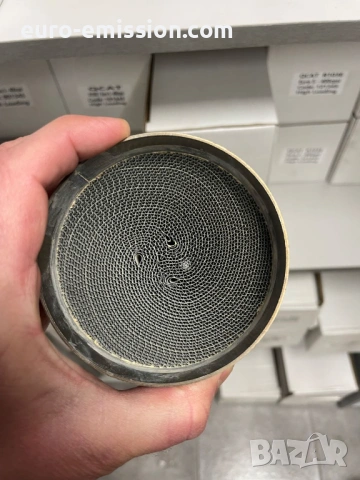 Метален Субстрат за Катализатор Φ90 (Пита) ЕВРО 5 - QCAT 400 Клетки - High Loading, снимка 2 - Части - 53724383