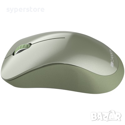 Мишка Безжична CANYON CNE-CMSW11SM 1200dpi 3btns Пастелно зелена Wireless Mouse, снимка 2 - Клавиатури и мишки - 36505500