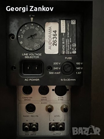 Revox B77, снимка 10 - Декове - 41729067