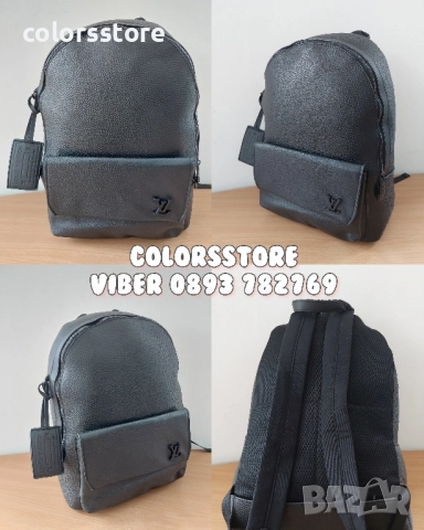 Черна раница Louis Vuitton /SG83n