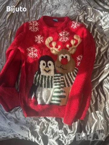 Коледен пуловер 134 размер