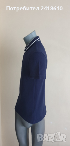 Lacoste Slim Fit Pique Cotton Stretch  Mens Size 3 - S НОВО! ОРИГИНАЛ! Мъжка Тениска!, снимка 4 - Тениски - 44733830