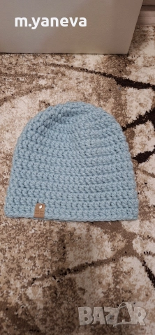 ръчно изплетени топли шапки унисекс, снимка 8 - Шапки - 52873829