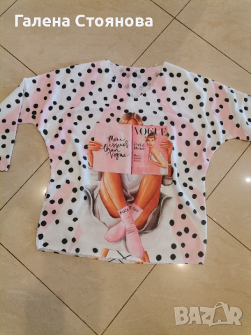 Дамски блузи, снимка 5 - Блузи с дълъг ръкав и пуловери - 36466849