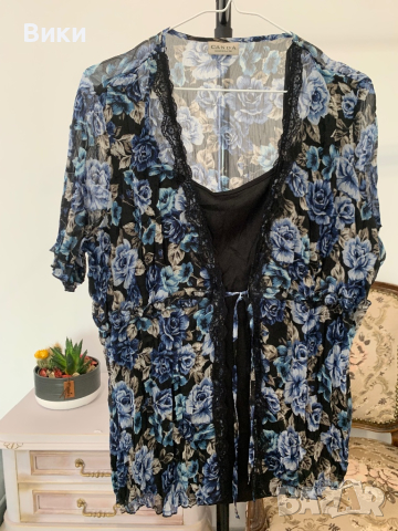 Дамска блуза в размер ХЛ, снимка 5 - Тениски - 44670465