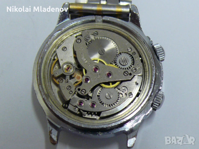 Съветски Полет/POLJOT Звънчев Мъжки ръчен часовник, работещ, снимка 17 - Мъжки - 53277248
