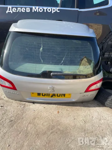 Багажна задна пета врата за Пежо Peugeot 508 комби 2011г., цената е за необурудвана врата , снимка 2 - Части - 47758951