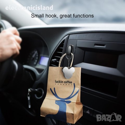 4 бр. комплект Кука за окачване Baseus Small Shell Vehicle Hook, снимка 5 - Аксесоари и консумативи - 42285450