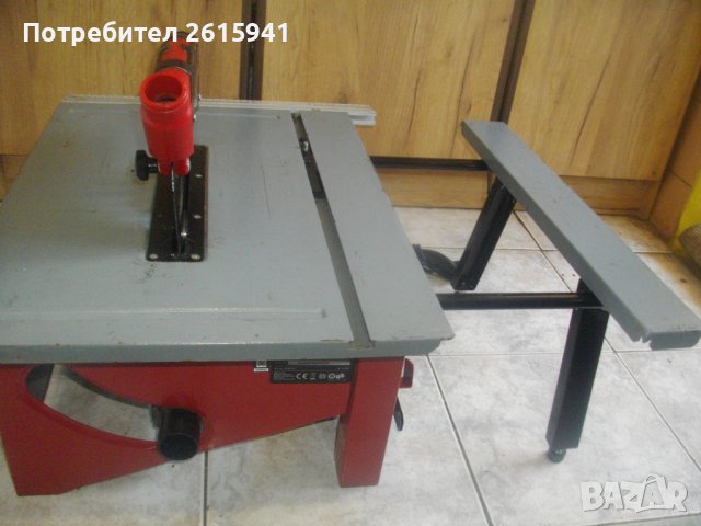 1200W/ф210мм/Рязане 45мм-Стационарен Настолен Циркуляр-Почти Нов-15,5 кг-Einhell RT-TS-1221-Отличен, снимка 3 - Други инструменти - 41016983