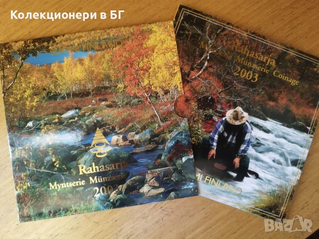 СЕТ ЕВРОМОНЕТИ И ПЛАКЕТ ОТ ФИНЛАНДИЯ 2003 ГОДИНА, снимка 2 - Нумизматика и бонистика - 53250784