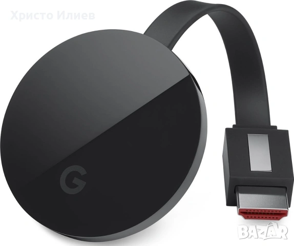  Мултимедиен плеър Chromecast за телевизор HDMI SmartTV, снимка 2 - Стойки, 3D очила, аксесоари - 53720431