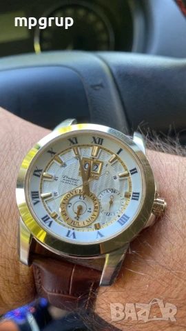 Продавам часовник SEIKO Premier Kinetic Perpetual Calendar, снимка 4 - Мъжки - 51393700