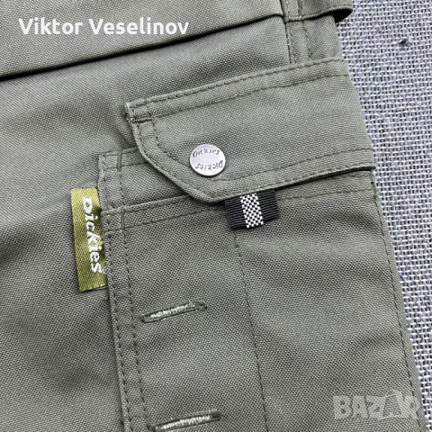 НОВ Vintage Dickies Работен Панталон Мъжки Размер 48, снимка 4 - Панталони - 52038410