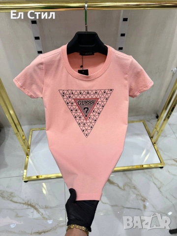 #дамска #тениска ✨🔥🔥🔥 👍 ✨𝗣𝗿𝗶𝗰e :14€ ✨𝗦ı𝘇𝗲: S M L XL XXL 📌5 бр, снимка 8 - Тениски - 53697753
