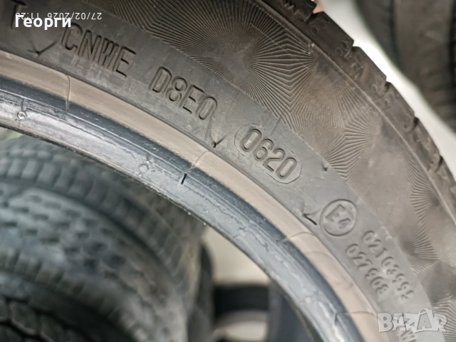 2бр. летни гуми 205/45/16 Continental, снимка 6 - Гуми и джанти - 53663771