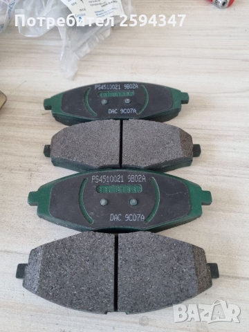 DAEWOO LANOS MATIZ НАКЛАДКИ ПРЕДНИ GM