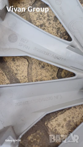 15 цола тасове Фолксваген, снимка 4 - Аксесоари и консумативи - 50880060