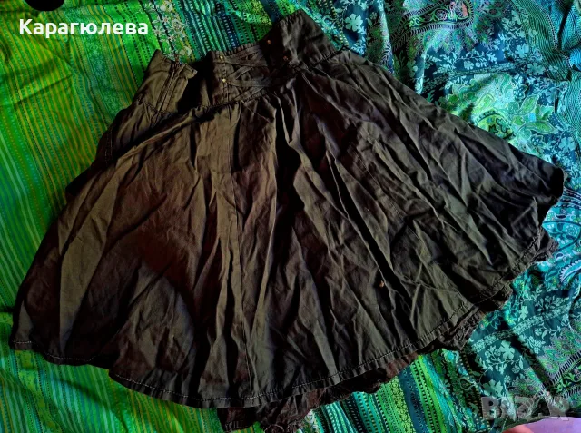 Diesel steampunk мини пола с джобове, размер 10 (XS/S), снимка 5 - Поли - 55769520