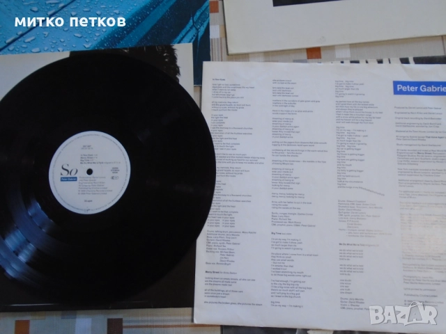 плочи Peter Gabriel, снимка 6 - Грамофонни плочи - 52175280