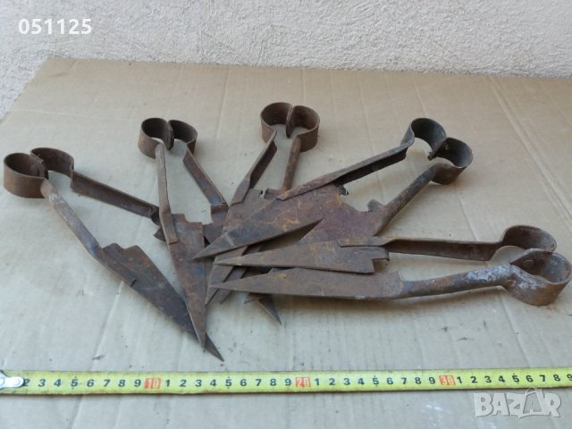 комплект от 5 броя овчарски ножици за стригане на овце, снимка 11 - Антикварни и старинни предмети - 36004800