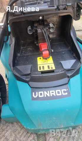 Косачка Vonroc 40v LM504DC, снимка 3 - Градинска техника - 53872229