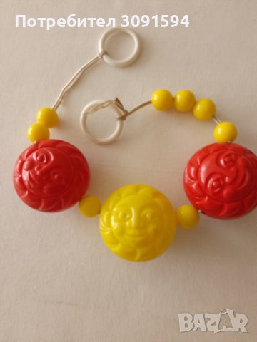 Ретро дрънкалка за количка, снимка 4 - Други ценни предмети - 44312850