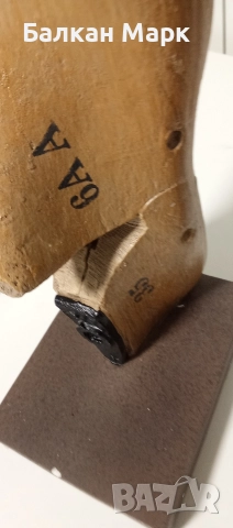 Мраморна статуетка / калъп за обувки – 2 броя,с дефект , снимка 5 - Статуетки - 52582817