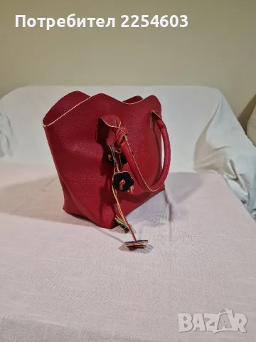 Дамска чанта от еко кожа, снимка 3 - Чанти - 48261441