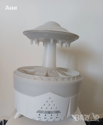 Овлажнител и аромадифузер за въздух "Гъбка", снимка 3 - Овлажнители и пречистватели за въздух - 51475454