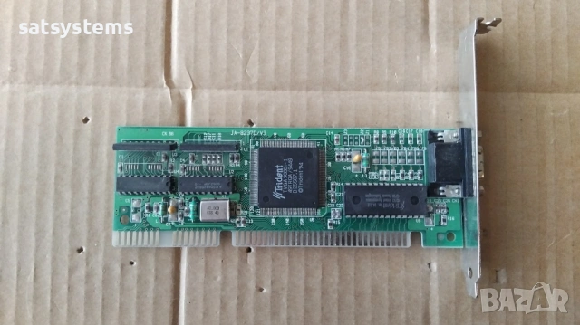Видео карта TVGA Trident 9000i-1 JA-8237D/V3 16-bit 512KB ISA