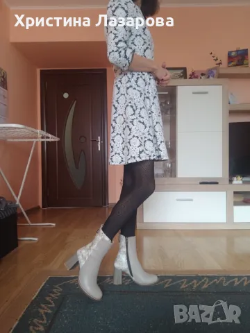 Уникални боти!!! Чисто нови , страхотни дамски боти , снимка 16 - Дамски боти - 47869322