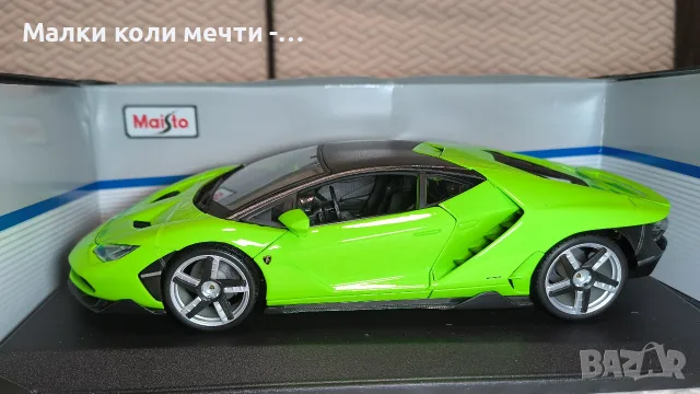 метална кола Lamborghini, мащаб 1:18 , нова , снимка 2 - Колекции - 56246040