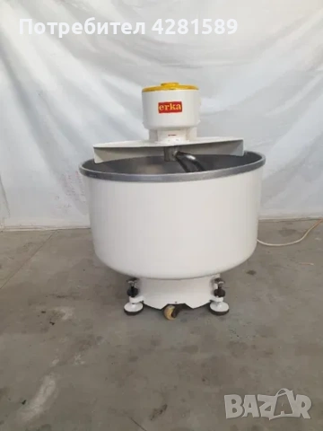Професионална спирална немска двускоростна тестомесачка Erka, снимка 12 - Други машини и части - 53657862